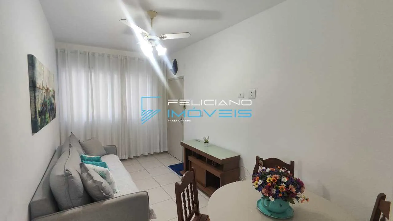 Imagem Apartamento com 2 quartos, Guilhermina, Praia Grande - R$ 325 mil, Cod: 7433