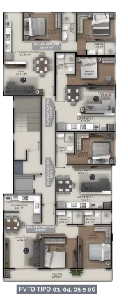 Imagem Micenas - Apartamento à venda no bairro Pedra Branca - Palhoça/SC