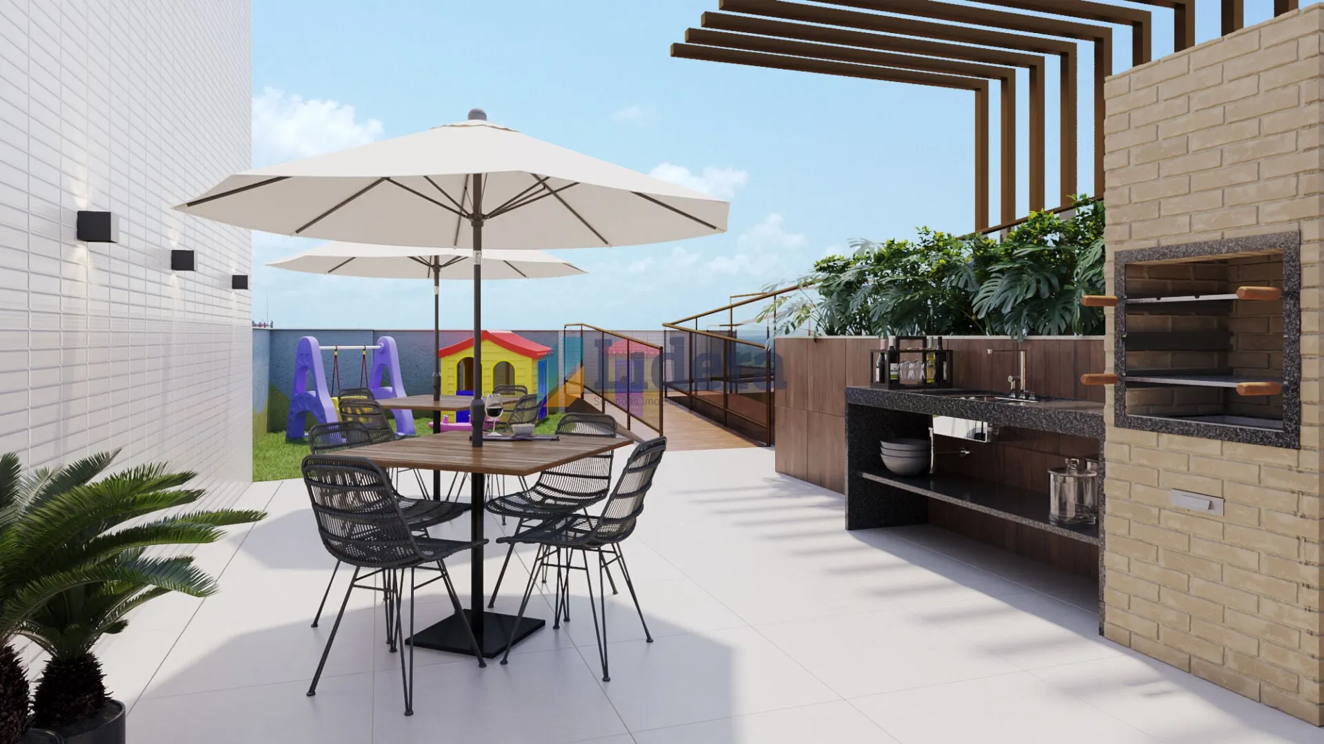Imagem Apto - 3 Quartos - 1 Suíte - 68,74m² - Ponta de Campina, Cabedelo/PB