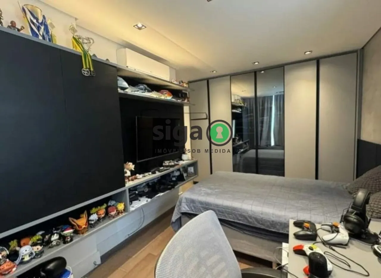 Imagem Apartamento à venda no Brooklin - 157 m² | 3 suítes | Varanda gourmet | Alto padrão