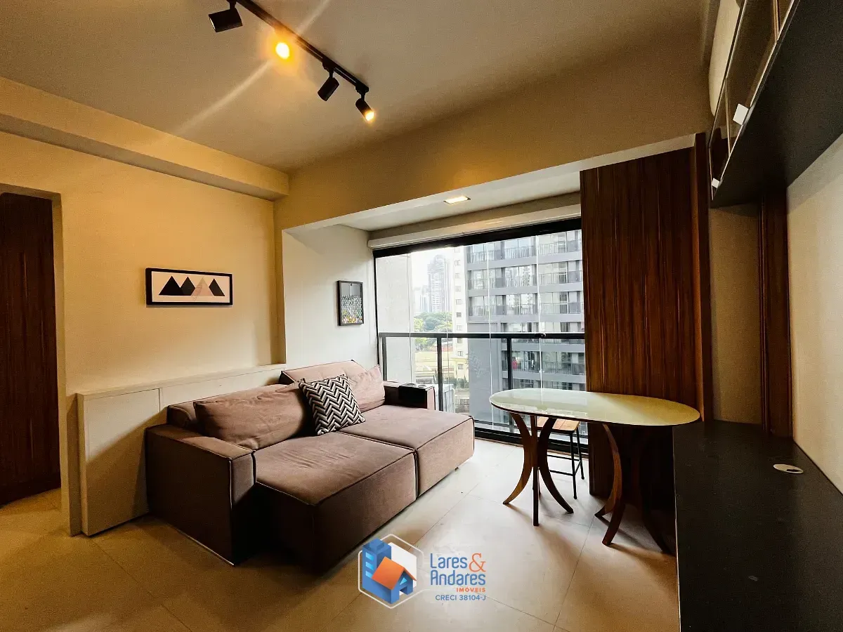 Foto do imóvel Apartamento para venda em Vila Olímpia com 1 quarto, 35m² em Avenida Doutor Cardoso de Melo