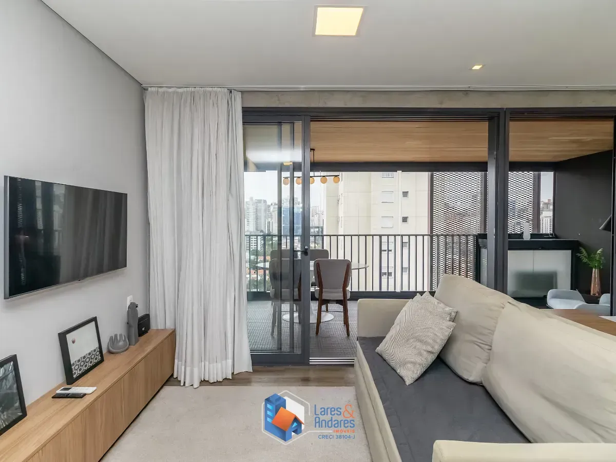 Imagem Apartamento para venda em Vila Nova Conceição com 1 quarto, 44m²