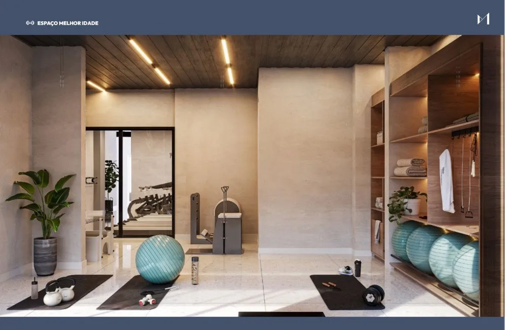 Imagem Apartamento de 3 quartos com suíte e 2 vagas no Condomínio Meritt Paddan