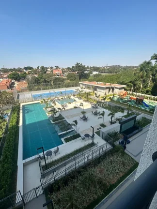 Imagem Espetacular, este apartamento de 96 m² oferece uma sala de estar e jantar integradas, com amplas ja...