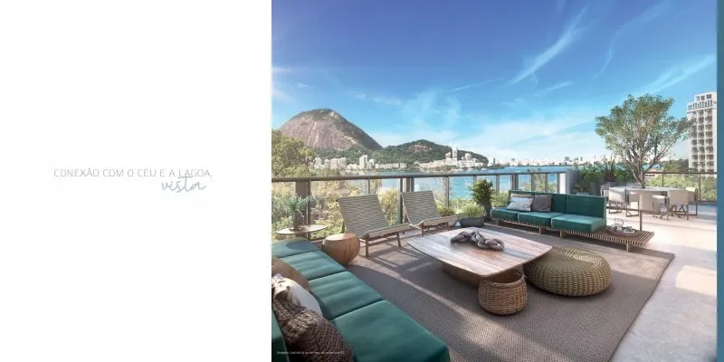 Imagem Cobertura a Venda no bairro Lagoa - Rio de Janeiro, RJ