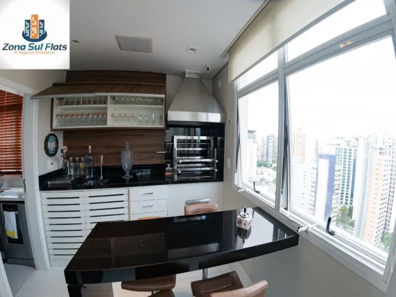 Imagem Cobertura Duplex Impecável à Venda Em Moema Com 4 Suítes e 3 Vagas