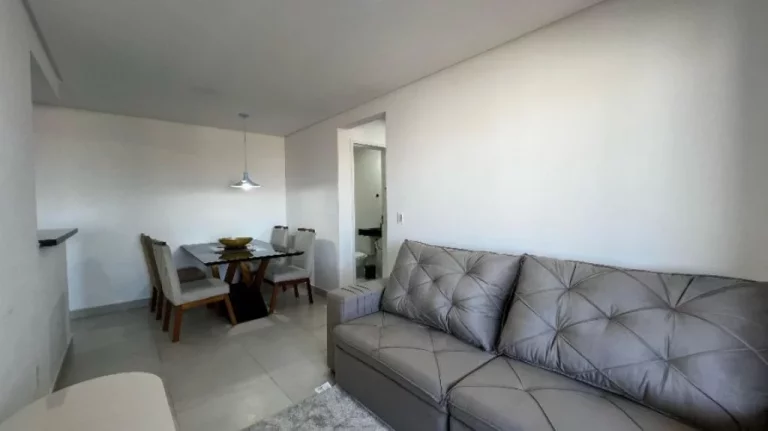Imagem Apartamento 1 suíte, sala com sacada gourmet, imóvel à venda no Bairro Tupi/Praia Grande, apartamento com vaga de 1 garagem, Lazer completo c/ quadra poliesportiva. Á venda Imobiliaria Consulte Imoveis.