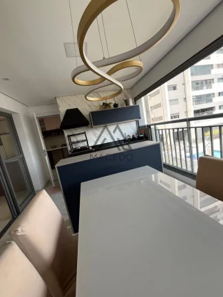 Imagem Magnífico apartamento mobiliado com 3 suítes e 2 vagas - Vila Prudente