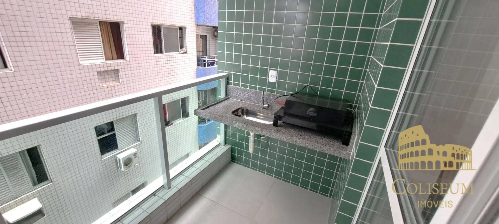 Imagem Apartamento com 1 dormitório à venda, 45 m² por R$ 385.000,00 - Canto do Forte - Praia Grande/SP