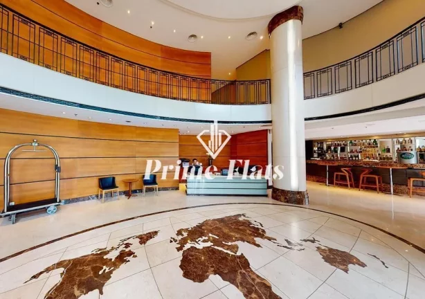Imagem Flat disponível para venda no Estanplaza Funchal Faria Lima, com 28m², 1 dormitório e 1 vaga de garagem