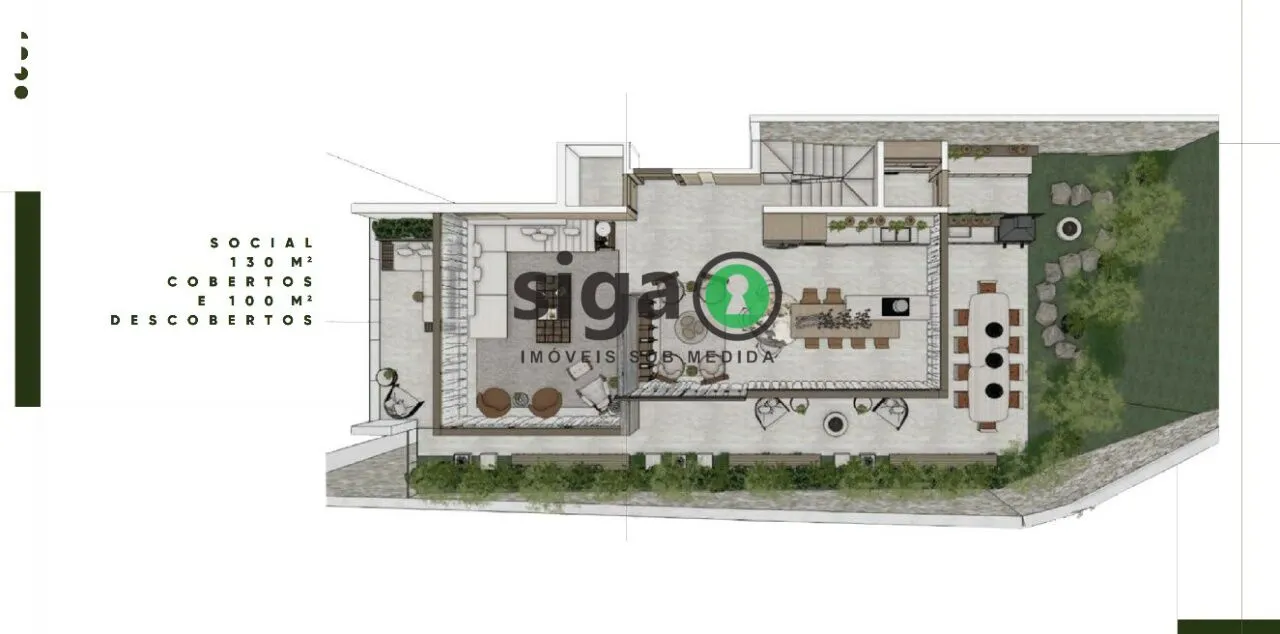 Imagem Casa em Condomínio para venda na Cidade Jardim 03 suítes, São Paulo - SP