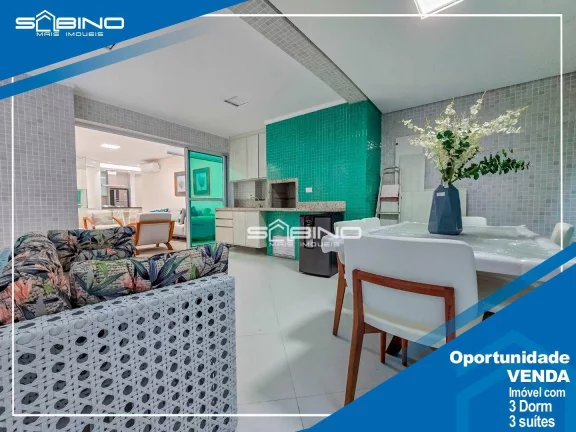 Foto do imóvel Apartamento Garden à venda, com 3 Dormitórios 3 suítes 160m² em Riviera de São Lourenço - Bertioga SP