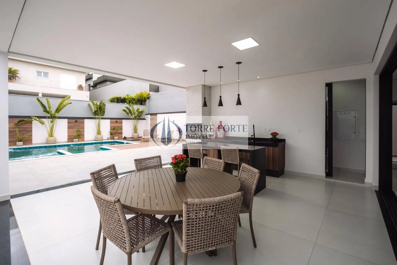 Imagem Maravilhosa casa, condomínio fechado 328 m² 3 suítes com closet, Indaiatuba