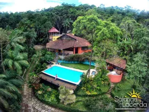 Imagem Lindíssima Pousada com 25 mil m² de Vegetação Exuberante e Linda Vista Para o Mar. Oportunidade de Bons Negócios