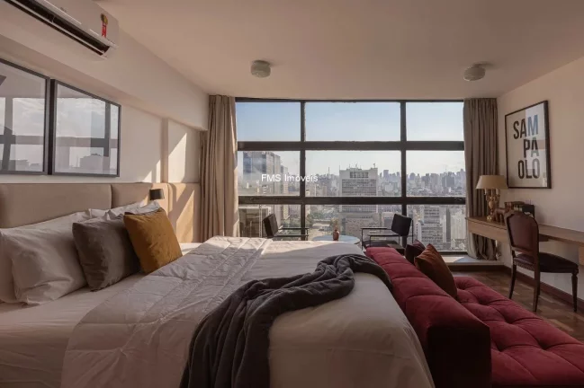 Foto do imóvel Apartamento à venda no Centro de SP: 1 quarto, 1 sala, 1 banheiro, 37m² de área. Venha conferir!
