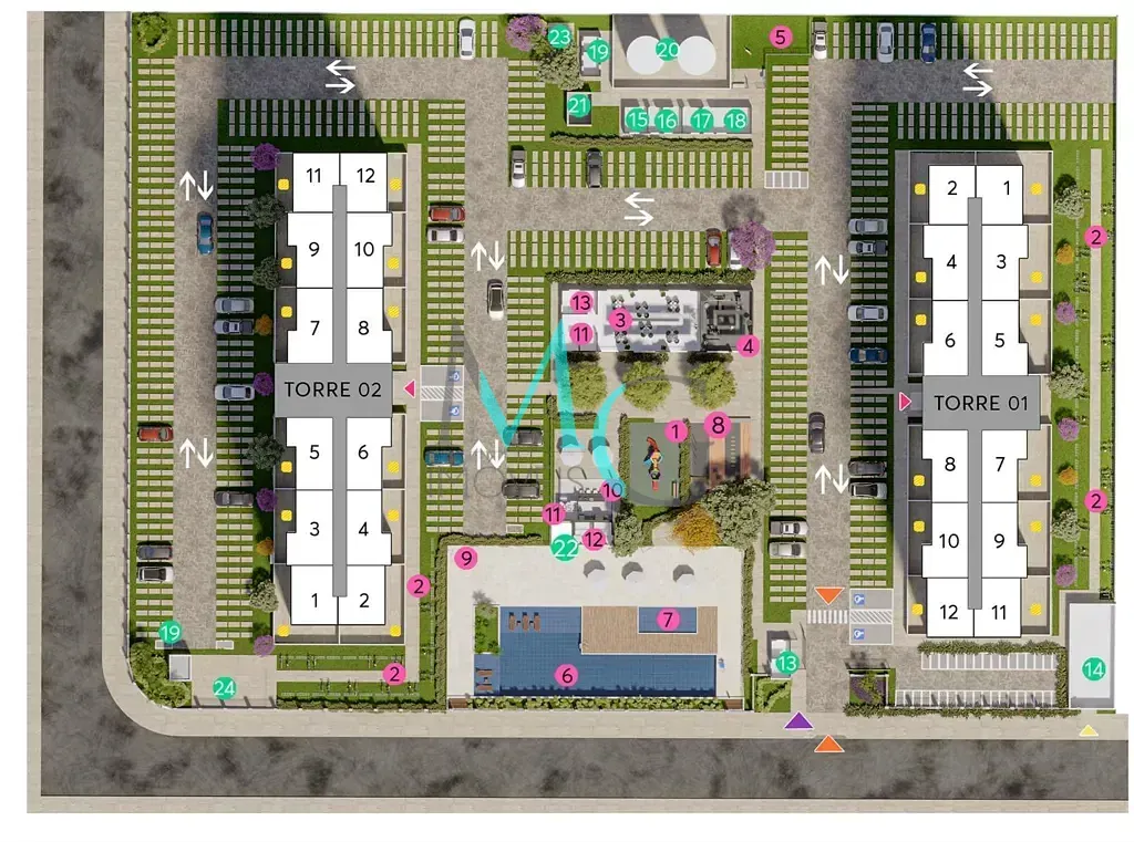 Imagem Apartamento à venda 2 Quartos 40.39M² Triagem Rio de Janeiro - RJ | Reserva Redentor - Fase 1
