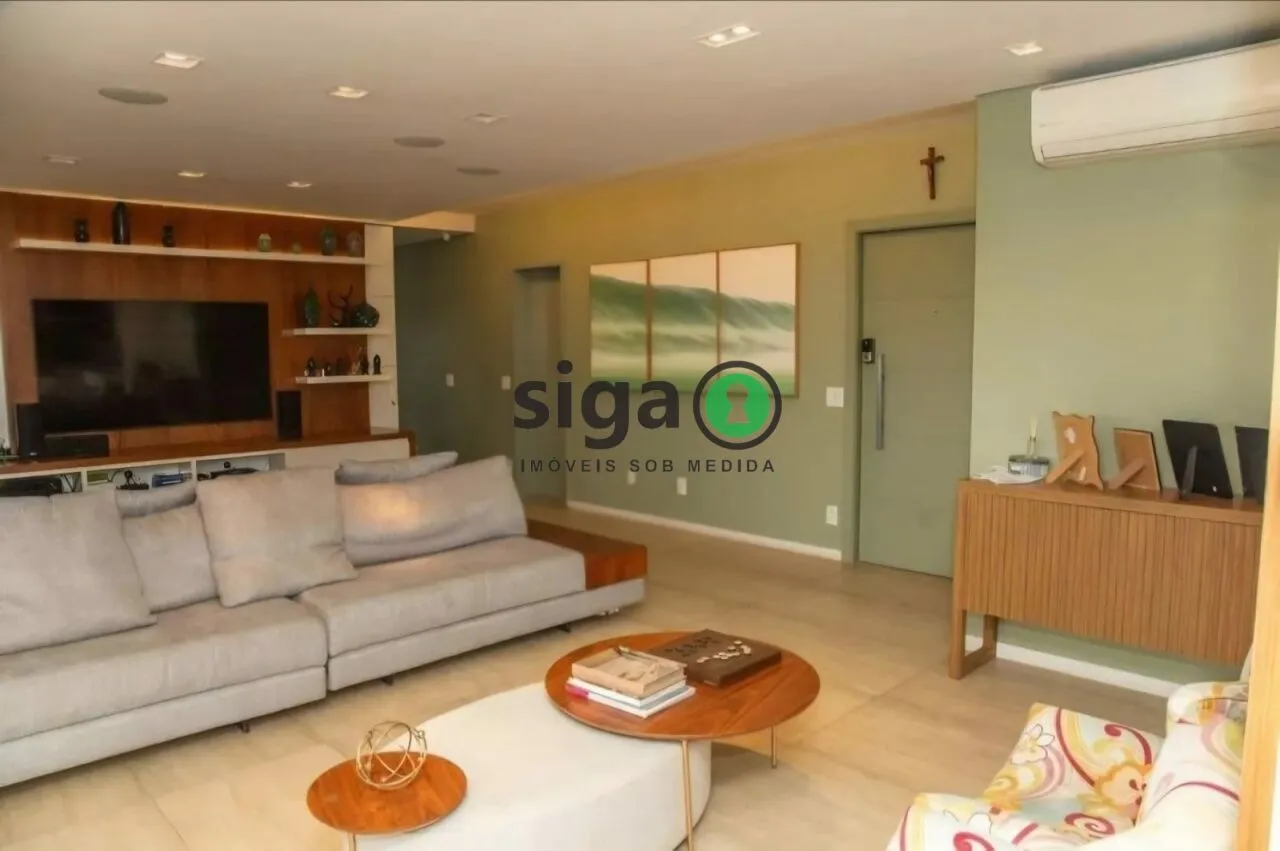 Imagem Apartamento alto padrão com 3 suítes, varanda gourmet e quadra de tênis no Campo Belo