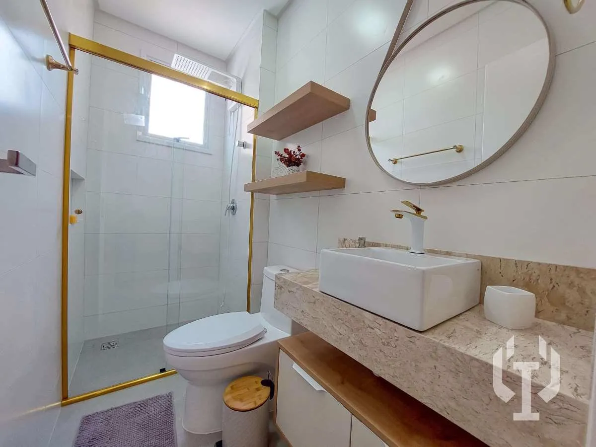 Imagem Apartamento de dois dormitórios com vista para o mar no Centro de Itapema