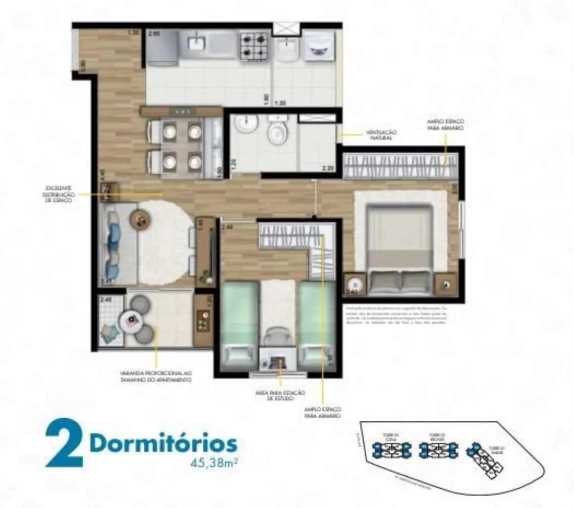 Imagem APARTAMENTO RESIDENCIAL em São Paulo - SP, Vila Carrão