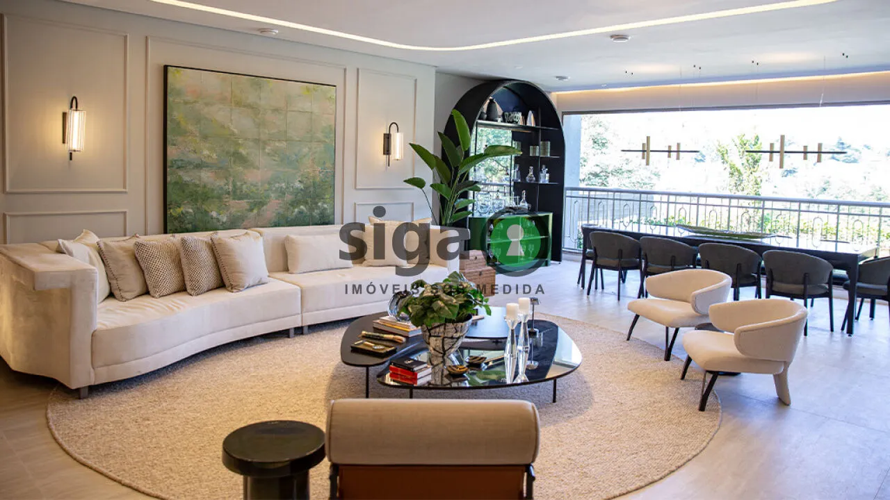 Foto do imóvel Apartamento para venda no Real Parque com 04 suítes, São Paulo - SP
