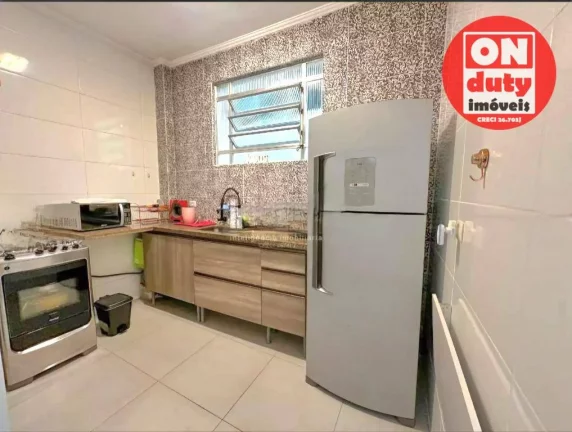 Imagem Apartamento com 2 quartos à venda, 70 m² por R$ 480.000 - Embaré - Santos/SP