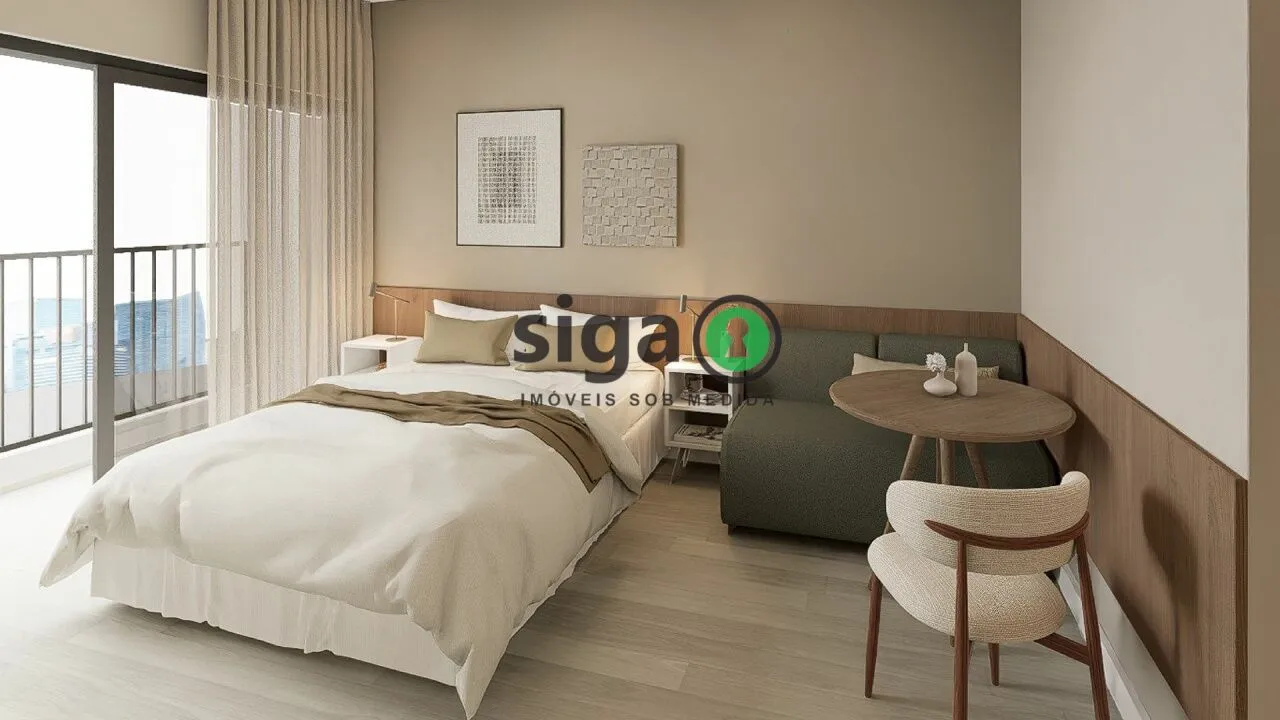 Imagem Apartamento Moema 37M² Mobiliado próximo a Faria Lima, Hospitais e faculdades