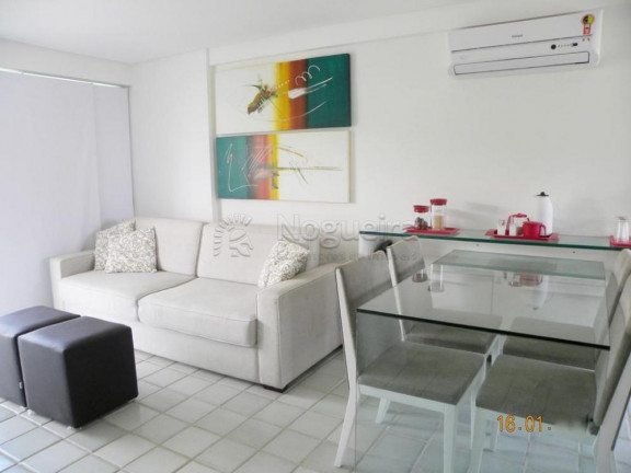 Imagem Flat com 1 Quarto à Venda, 44 m² em Muro Alto - Ipojuca