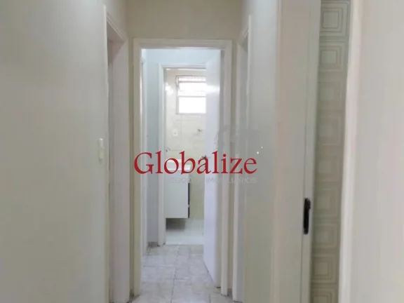 Imagem Apartamento 2 dormitórios sendo 1 suite, com dependência completa e garagem demarcada,no Marapé em Santos por R$ 495.000,00