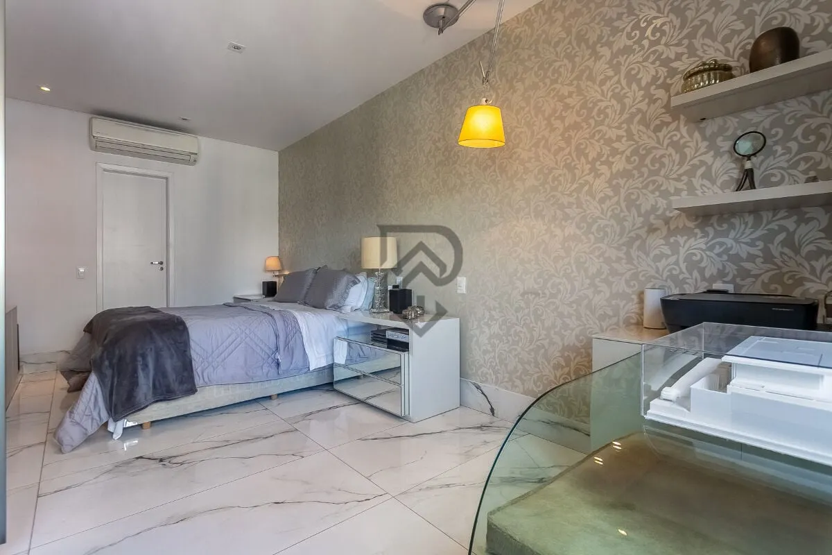 Imagem Apartamento Condomínio Humanari sala ampliada andar alto