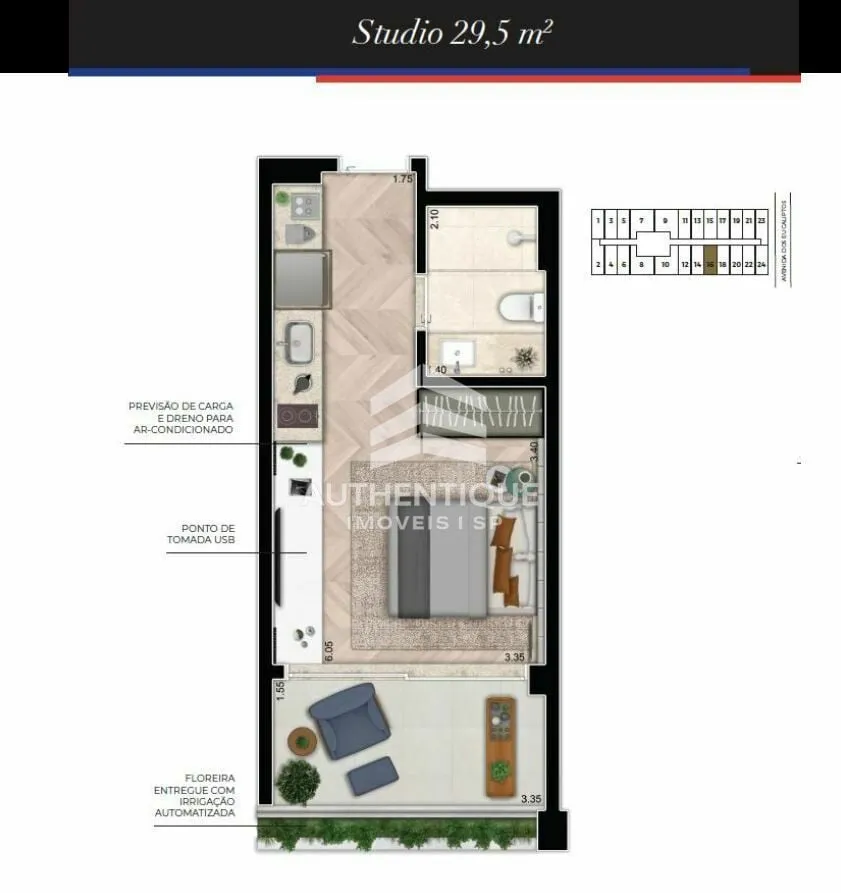 Imagem CYRELA FOR YOU MOEMA - Apartamento à venda no bairro Moema - São Paulo/SP, Zona Sul