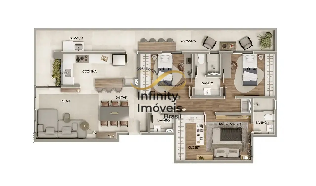 Imagem Apartamento à venda no bairro Luxemburgo - Belo Horizonte/MG