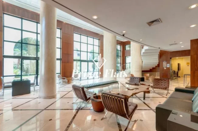 Imagem Flat disponível para venda no TRYP Higienópolis Hotel, com 32m², 1 dormitório e 1 vaga de garagem