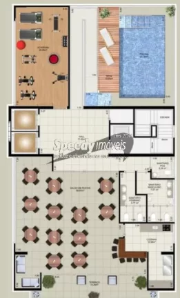 Imagem Apartamento em Santos, bairro Embaré - 2 dormitórios.