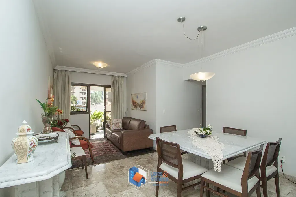 Foto do imóvel Apartamento para venda em Moema com 3 quartos, sendo 3 suítes, 100m² em Avenida Jurema