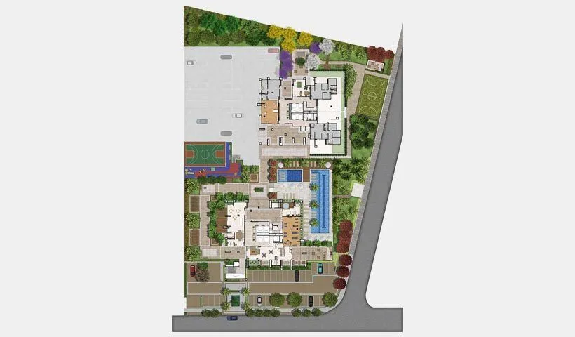 Imagem Apartamento para Locação no Bosque Ventura | 2 Suítes | Varanda Gourmet | 2 Vagas | Ao lado do Shopping Maia