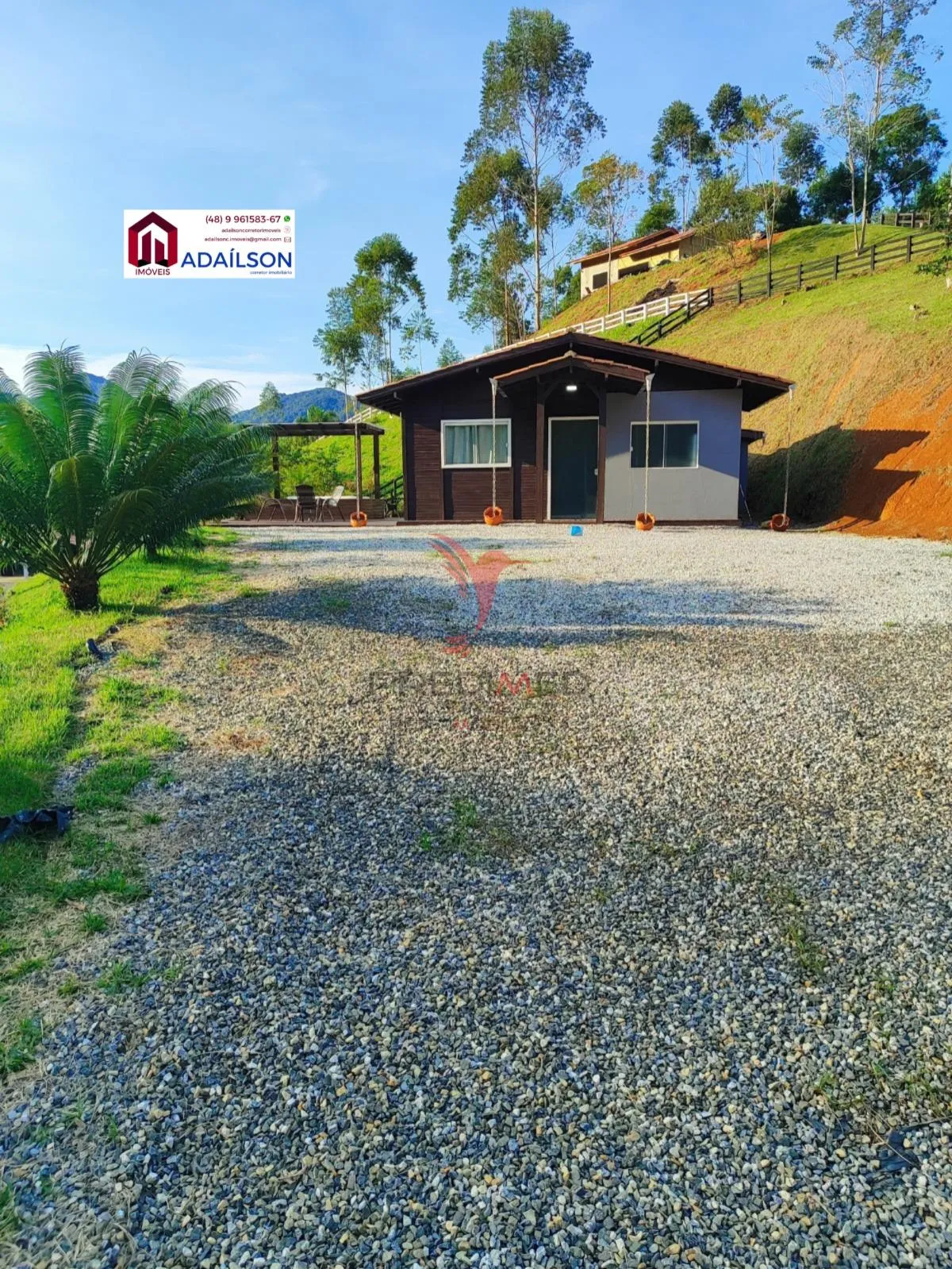 Imagem Linda chácara com piscina e jacuzzi à venda em Tijucas/SC