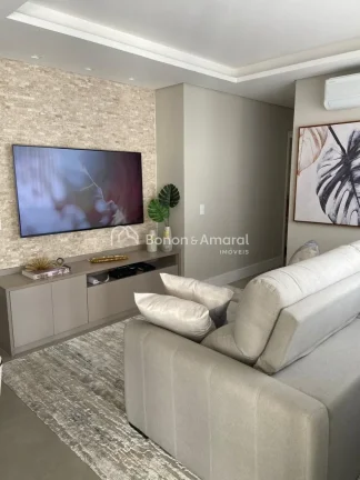 Imagem Apartamento à venda no bairro Mansões Santo Antônio, em Campinas. Com 94m² de área útil, este ...