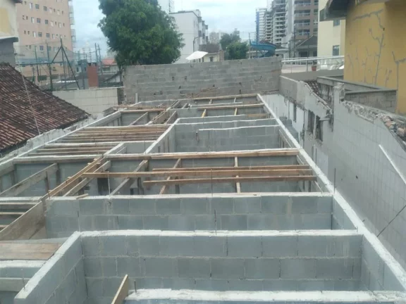 Imagem Casa de Condomínio com 2 dorms, Aviação, Praia Grande - R$ 350 mil, Cod: 2400