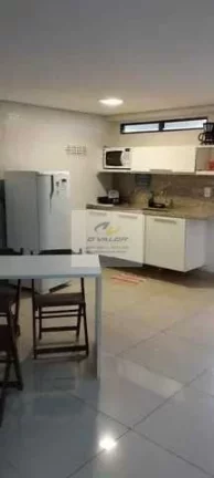 Imagem Vendo Flat, Mobiliado na orla do Cabo Branco com 44 m²