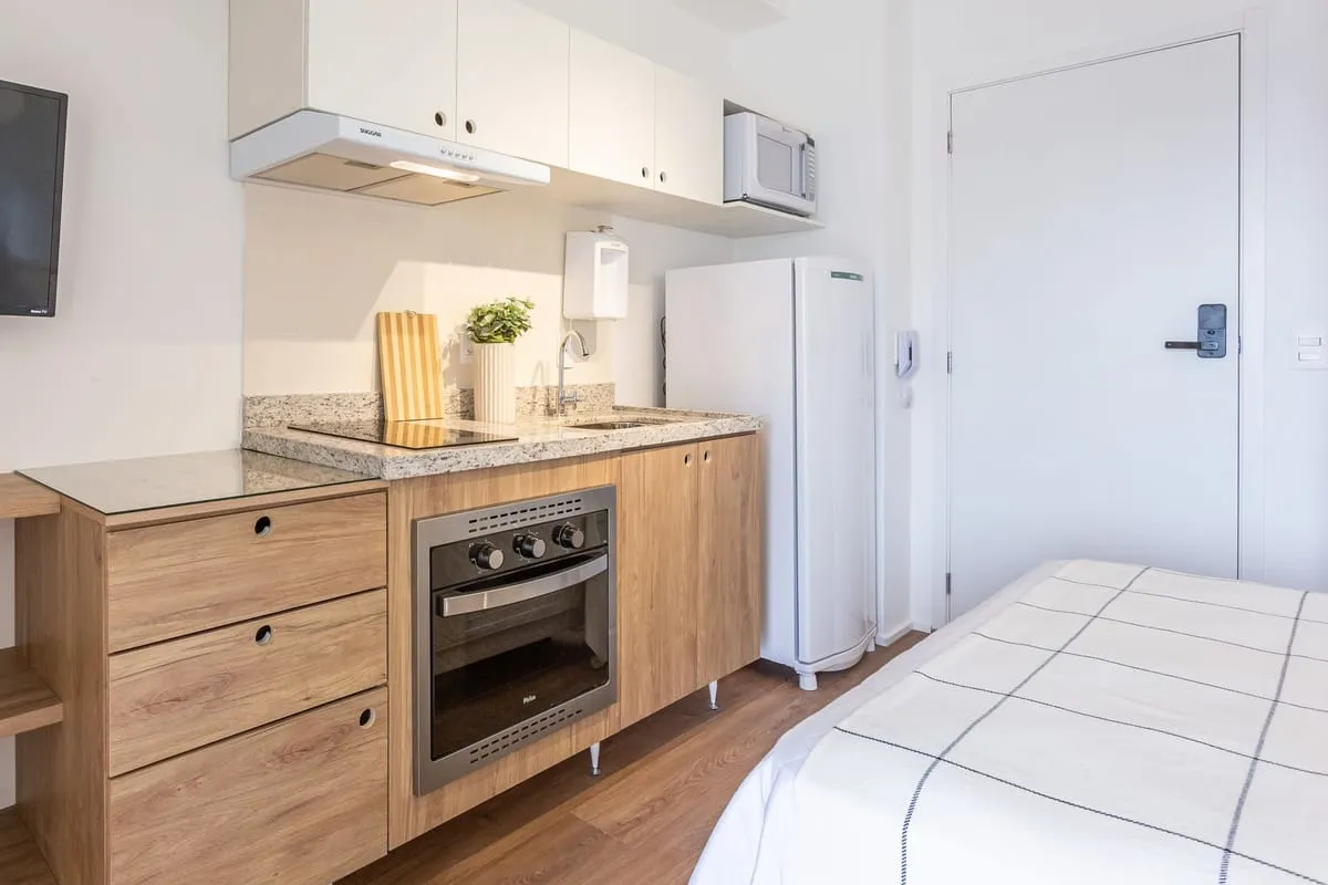 Imagem Apartamento com 1 Quarto para alugar, 22m² - Vila Mariana