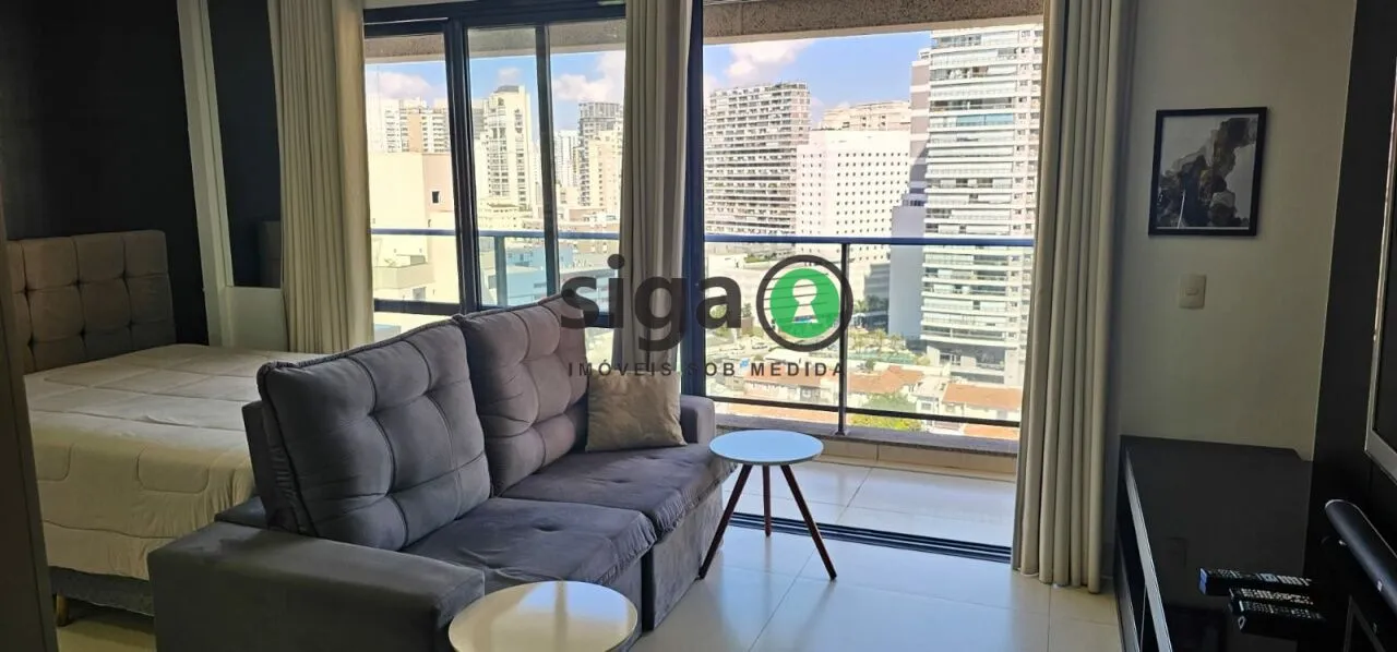 Imagem Apartamento de 45m² com 1 dormitório e 1 vaga perto do Parque Ibirapuera
