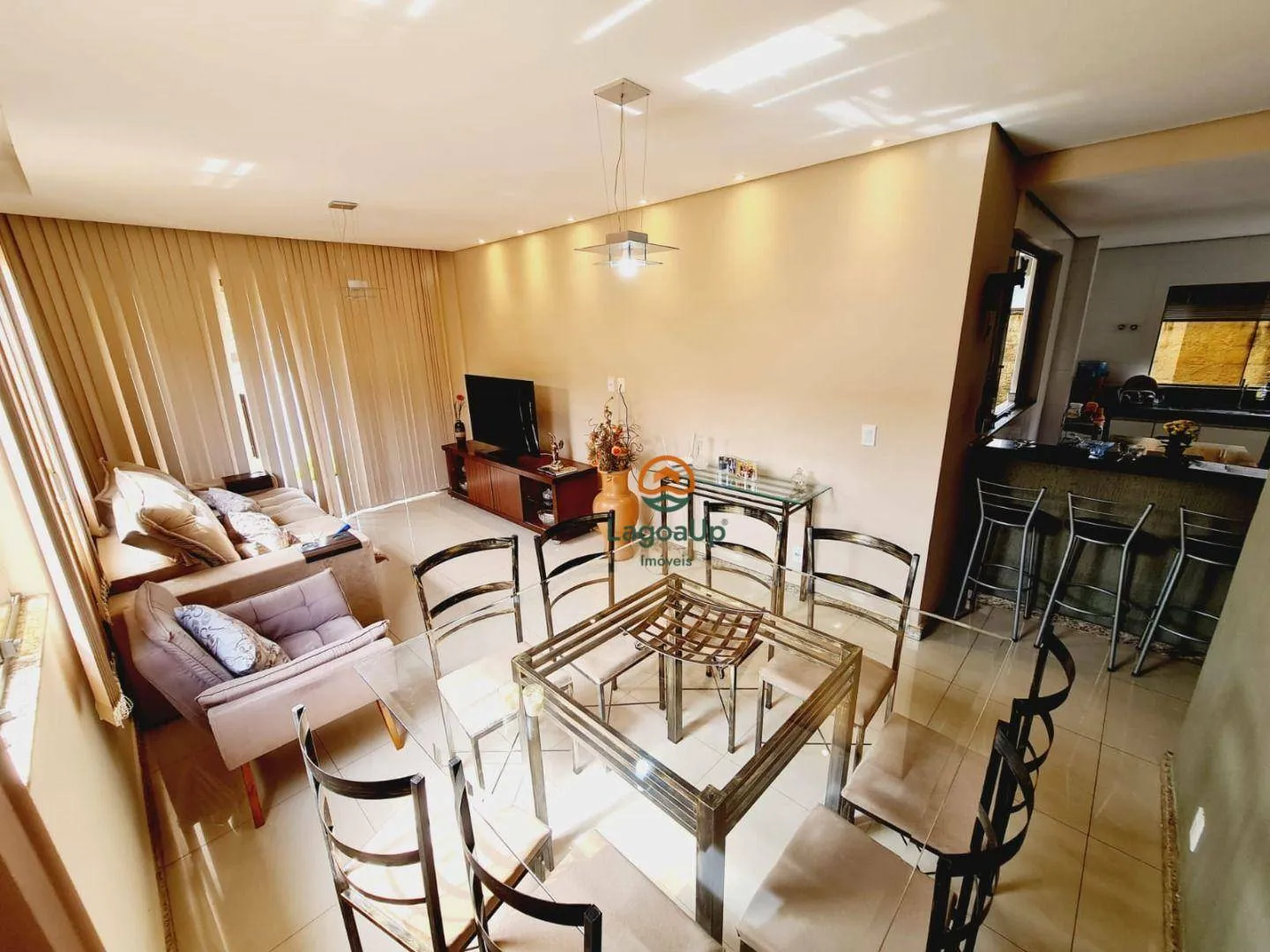 Imagem Casa com 4 dormitórios à venda, 110 m² por R$ 1.050.000,00 - Condomínio Residencial Cedro - Lagoa Santa/MG