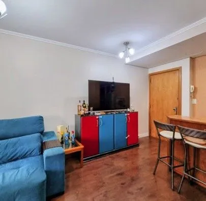 Imagem Apartamento de frente com vista panorâmica, sacada,3 dormitórios,1suíte para venda no bairro Centro Histórico em Porto Alegre/RS.