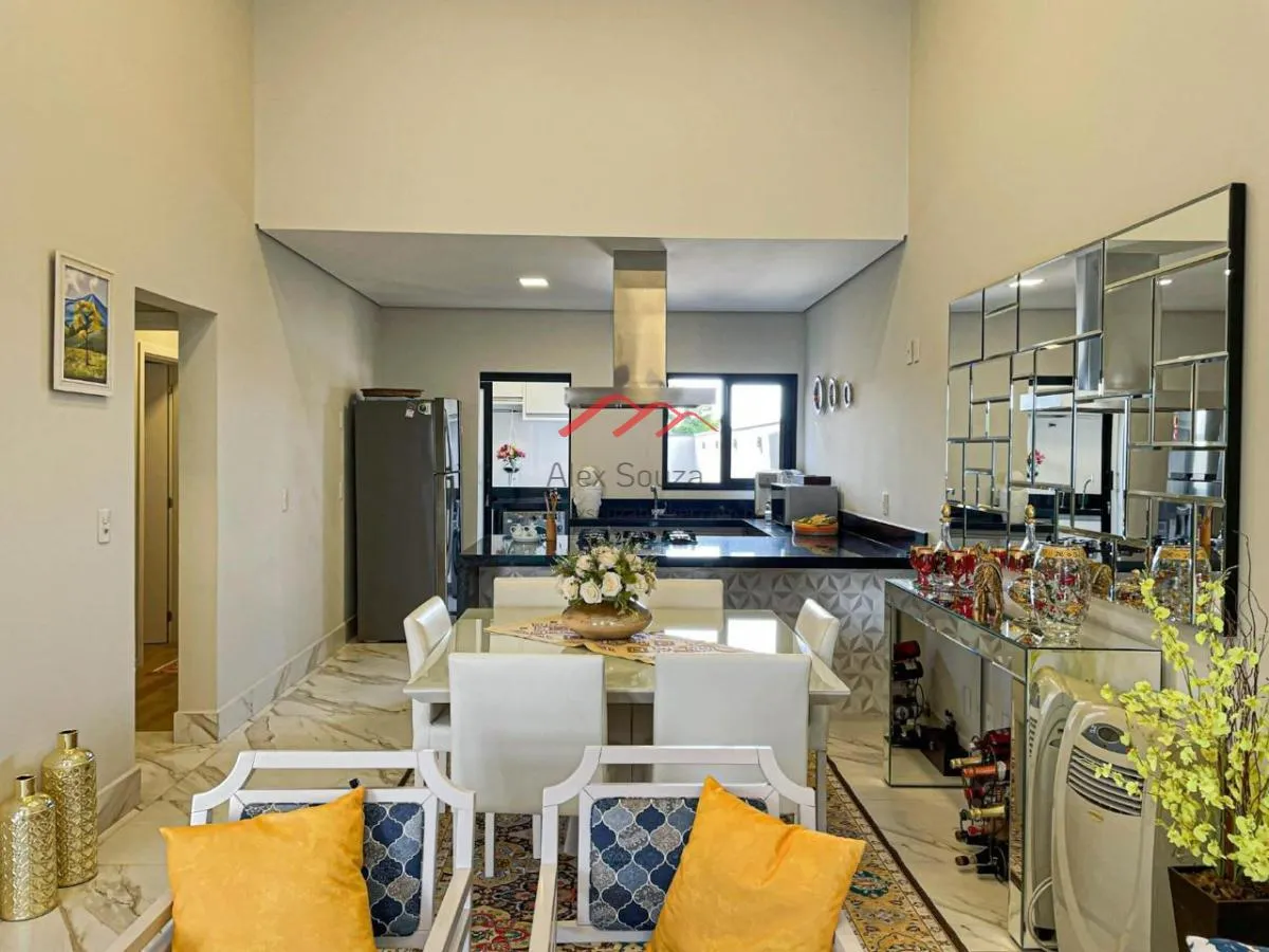 Imagem Casa em Condomínio para Venda em Hortolândia, Residencial Jardim de Mônaco, 3 dormitórios, 3 suítes, 4 banheiros, 4 vagas