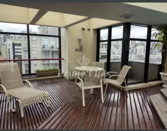 Imagem Flat disponível para locação no Le Premier, com 28m², 1 dormitório e 1 vaga