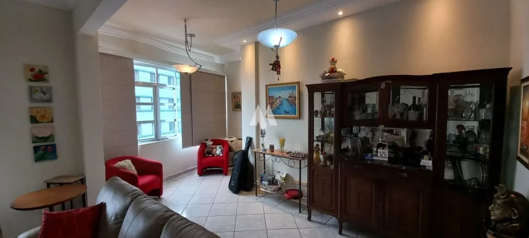 Imagem Apartamento à venda com 1 (reversível para 2) dormitório e Vista para o Mar no bairro Itararé em São Vicente/SP