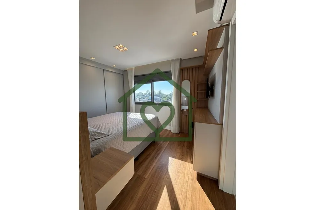 Imagem Excelente apartamento andar alto, 2 dormitórios com sacada, churrasqueira andar alto, 72m2, semi mo...