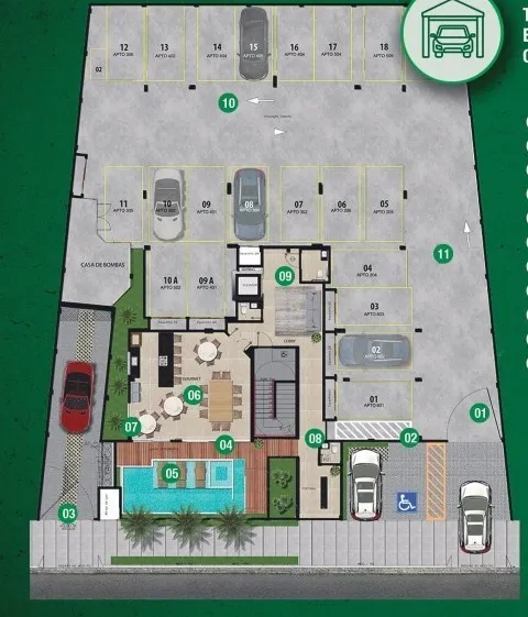 Imagem Apartamento à venda no bairro Vila Rosa - Goiânia/GO