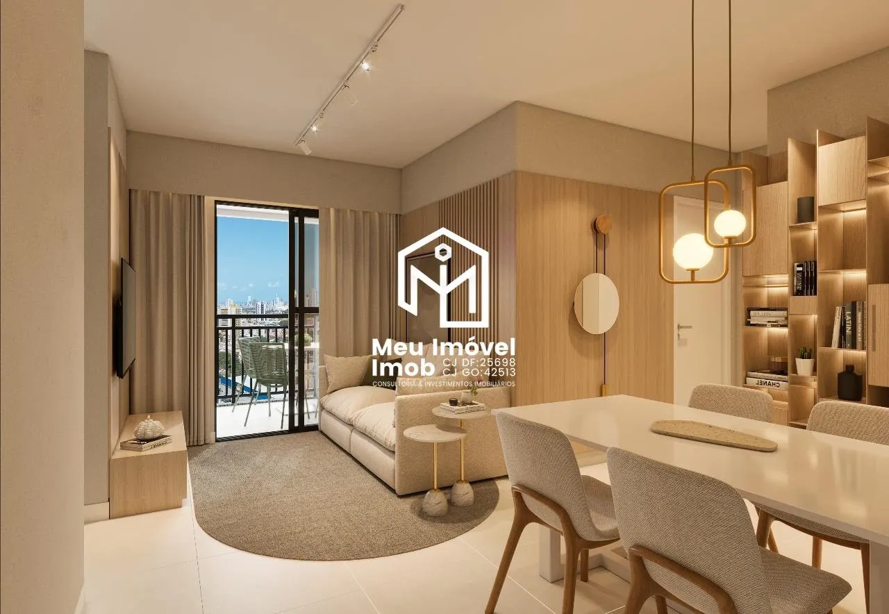 Imagem Apartamento 2 Quartos 1 Suíte 1 Vaga 61m² João Pessoa
