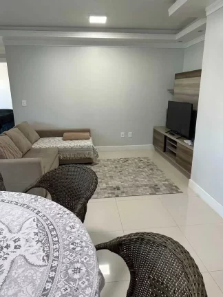Imagem Apartamento mobiliado com 2 dormitórios sendo 1 suíte e 1 vaga de garagem em Perequê -Porto Belo